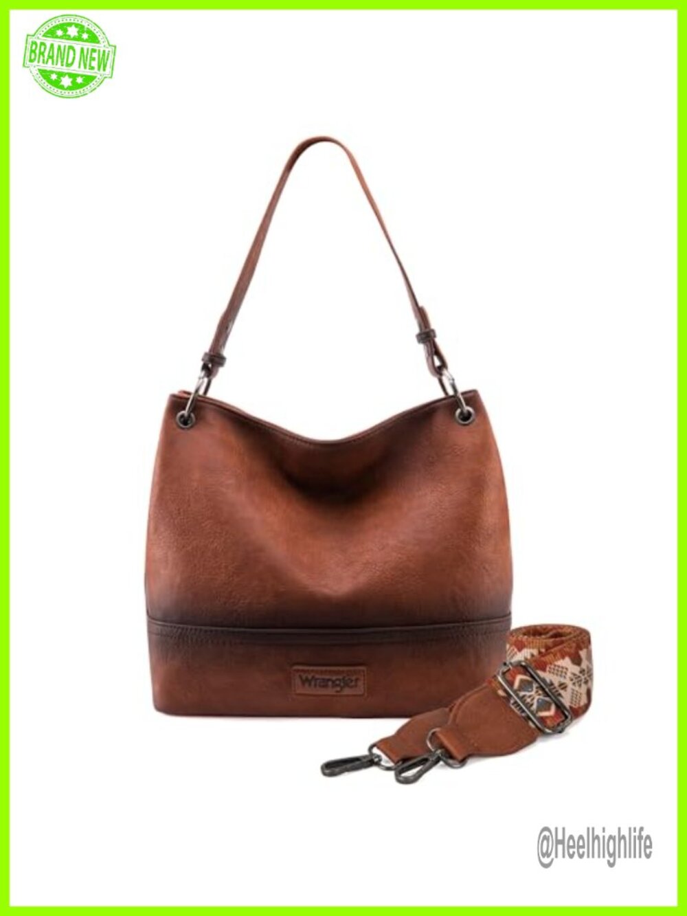 Vegan Leather Hobo Bag Top Handle Shoulder Purse with Crossbody Strap